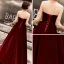 Modern / Fashion Black Suede Winter Evening Dresses  2019 A-Line / Princess Scoop Neck Long Sleeve Floor-Length / Long Ruffle Backless Formal Dresses