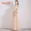 Chic / Beautiful Pearl Pink See-through Bridesmaid Dresses 2019 A-Line / Princess Appliques Lace Bow Sash Floor-Length / Long Ruffle Backless Wedding Party Dresses