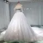 Beste Hvit Brudekjoler 2019 Prinsesse Kjæreste Uten Ermer Ryggløse Appliques Blonder Beading Cathedral Train Buste