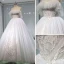 Beste Hvit Brudekjoler 2019 Prinsesse Kjæreste Uten Ermer Ryggløse Appliques Blonder Beading Cathedral Train Buste