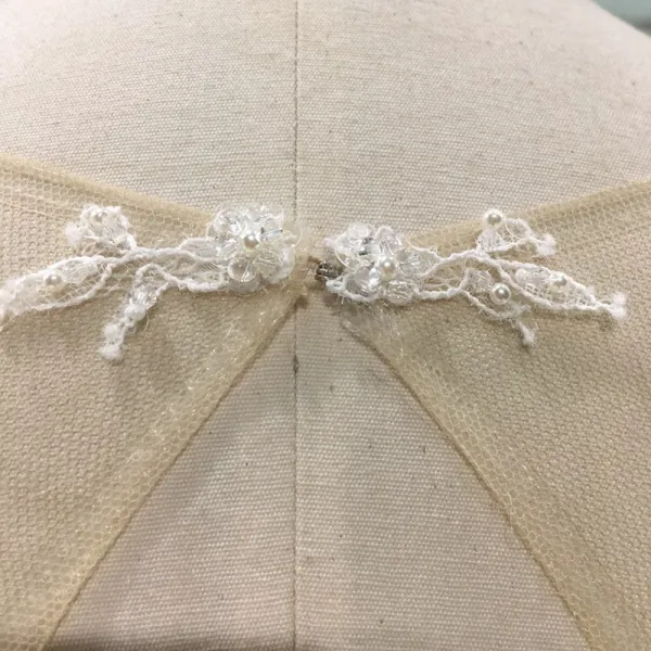 Luxury / Gorgeous Champagne See-through Wedding Dresses 2019 Princess Scoop Neck Long Sleeve Backless Appliques Lace Pearl Beading Glitter Tulle Cathedral Train Ruffle
