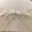 Luxury / Gorgeous Champagne See-through Wedding Dresses 2019 Princess Scoop Neck Long Sleeve Backless Appliques Lace Pearl Beading Glitter Tulle Cathedral Train Ruffle