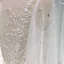 Illusion Sexy See-through Beach Summer Ivory Trumpet / Mermaid Wedding Dresses 2019 Scoop Neck Long Sleeve Appliques Lace Pearl Court Train Ruffle
