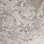 Élégant Ivoire Satin Transparentes Robe De Mariée 2019 Princesse Encolure Dégagée Percé Manches Longues Dos Nu Noeud Appliques En Dentelle Perlage Chapel Train Volants