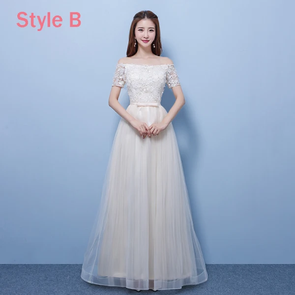 Affordable Champagne Pierced Bridesmaid Dresses 2018 A-Line / Princess Appliques Flower Bow Sash Floor-Length / Long Ruffle Backless Wedding Party Dresses