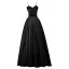Modest / Simple Black Suede Prom Dresses 2019 A-Line / Princess Spaghetti Straps Sleeveless Floor-Length / Long Ruffle Backless Formal Dresses