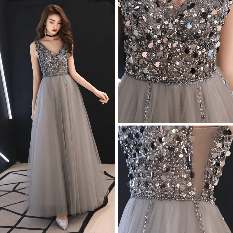 sachin and babi light blue dress How to Accessorize Black Formal Dresses to Stand Out main image 0