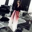 Chic / Belle Noire Daim Robe De Soirée 2019 Princesse Col v profond 1/2 Manches Ceinture Longue Volants Robe De Ceremonie