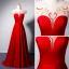 Chic Rouge Transparentes Robe De Soirée 2019 Princesse Encolure Dégagée Mancherons Perlage Longue Volants Dos Nu Robe De Ceremonie