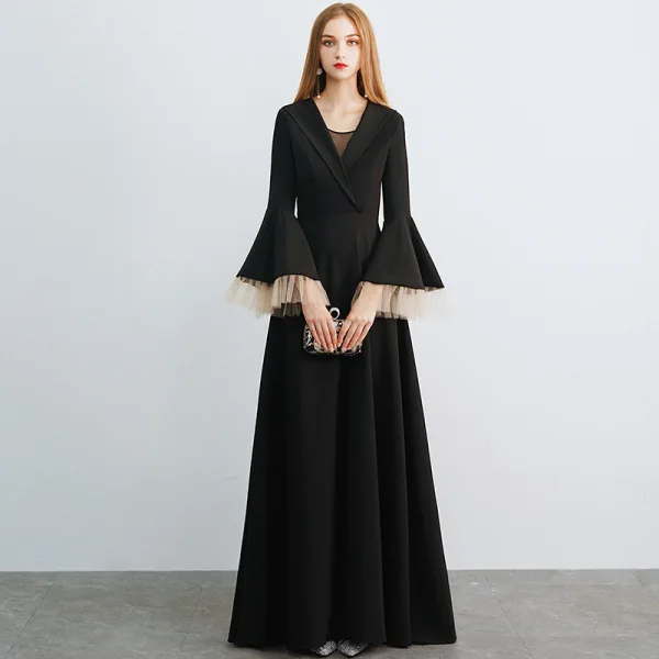 boat neck formal dresses Zapaka Women Dark Green Sheath Velvet Long Evening Dress Boat Neck Flutter  Sleeves Holiday Party Dress – ZAPAKA main image 0