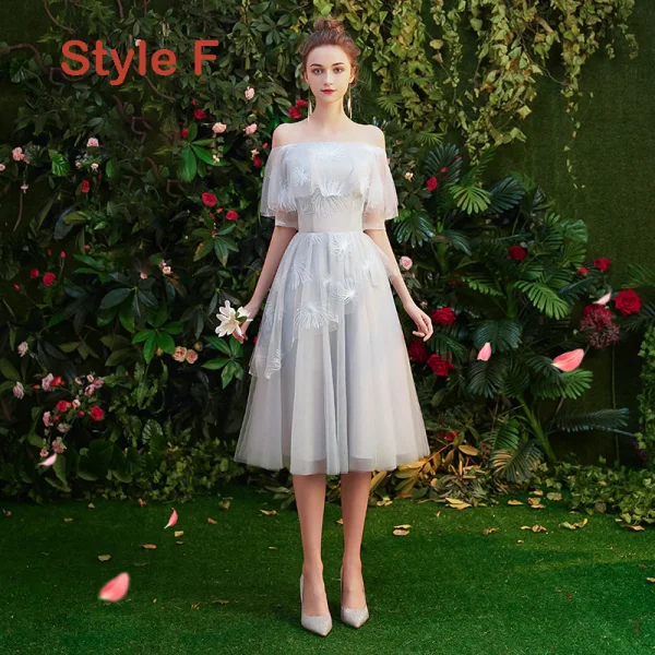 short style bridesmaid dresses Summer Mint Lace Country Style Rustic Cap Sleeves Short Bridesmaid Dress main image 1