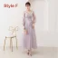 Abordable Rougissant Rose Transparentes Robe Demoiselle D'honneur 2019 Princesse Appliques En Dentelle Perle Longueur Cheville Volants Dos Nu Robe Pour Mariage