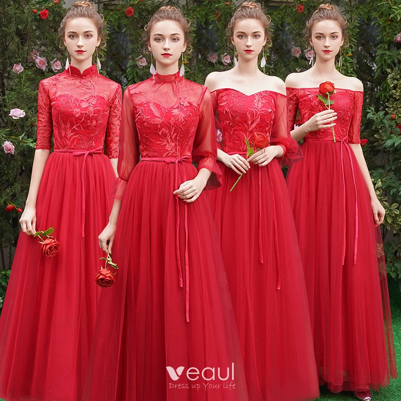 Vestidos largos rojos para orders bodas