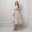 Elegant Champagne Jacquard Ballkjoler 2019 Prinsesse Kjæreste Uten Ermer Sløyfe Sash Buste Ryggløse Formelle Kjoler