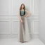 Modern / Fashion Dark Green Evening Dresses  2019 Sheath / Fit Scoop Neck Sleeveless Beading Sequins Floor-Length / Long Ruffle Backless Glitter Formal Dresses