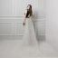 Modern / Fashion Dark Green Evening Dresses  2019 Sheath / Fit Scoop Neck Sleeveless Beading Sequins Floor-Length / Long Ruffle Backless Glitter Formal Dresses