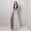 Modern / Fashion Dark Green Evening Dresses  2019 Sheath / Fit Scoop Neck Sleeveless Beading Sequins Floor-Length / Long Ruffle Backless Glitter Formal Dresses