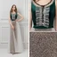 Modern / Fashion Dark Green Evening Dresses  2019 Sheath / Fit Scoop Neck Sleeveless Beading Sequins Floor-Length / Long Ruffle Backless Glitter Formal Dresses