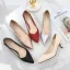 Modest / Simple Beige Street Wear Pumps 2023 5 cm Stiletto Heels Pointed Toe Pumps High Heels