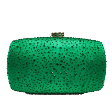 Mooie Prachtige Groen Rhinestone Avond Handtassen 2023 Handtassen