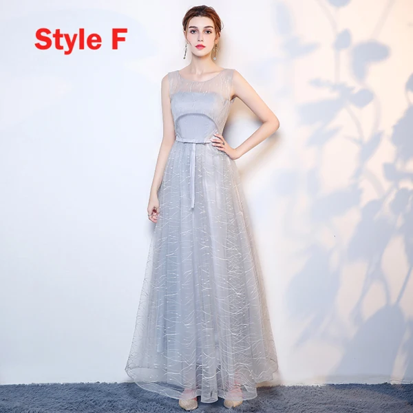 Affordable Silver Bridesmaid Dresses 2019 A-Line / Princess Bow Sash Floor-Length / Long Ruffle Backless Wedding Party Dresses Affordable Silver Bridesmaid Dresses 2019 A-Line / Princess Bow Sash Floor-Length / Long Ruffle Backless Wedding Party Dresses
