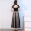 Modern / Fashion Black Evening Dresses  2018 A-Line / Princess Amazing / Unique Scoop Neck Sleeveless Ankle Length Ruffle Backless Formal Dresses