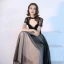 Modern / Fashion Black Evening Dresses  2018 A-Line / Princess Amazing / Unique Scoop Neck Sleeveless Ankle Length Ruffle Backless Formal Dresses
