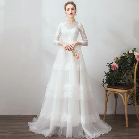 sachin and babi light blue dress Short Sleeves Plus Size Wedding Dresses Sale main image 1