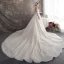 Élégant Champagne Robe De Mariée 2019 Princesse Bretelles Spaghetti Sans Manches Dos Nu Perle Perlage Glitter Tulle Cathedral Train Volants