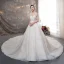 Élégant Champagne Robe De Mariée 2019 Princesse Bretelles Spaghetti Sans Manches Dos Nu Perle Perlage Glitter Tulle Cathedral Train Volants