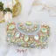Moderne / Mode Multi-Couleurs Perle Faux Diamant Perlage Pochette 2019
