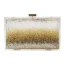 Transparent Doré Glitter Acrylique Pochette 2019