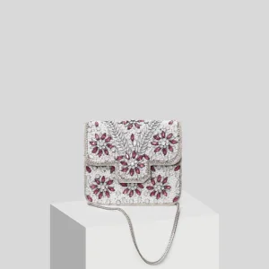 Mooie Prachtige Grijs Kralen Rhinestone Handtassen 2019