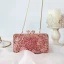 Luxe Bleu Glitter Faux Diamant Pochette 2019