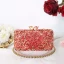 Luxe Bleu Glitter Faux Diamant Pochette 2019