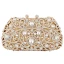 Sparkly Gold Glitter Rhinestone Clutch Bags 2019