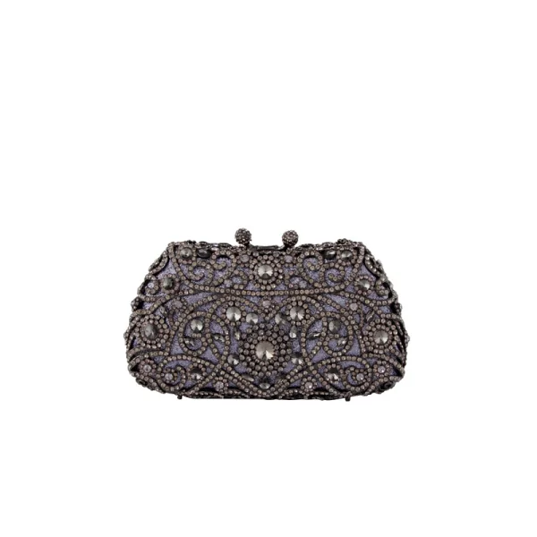 Sparkly Gold Glitter Rhinestone Clutch Bags 2019