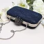 Chic / Belle Bleu Marine Glitter Polyester Pochette 2019