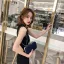 Chic / Belle Bleu Marine Glitter Polyester Pochette 2019