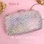 Sparkly Multi-Colors Rhinestone Clutch Bags 2019