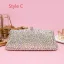 Sparkly Multi-Colors Rhinestone Clutch Bags 2019