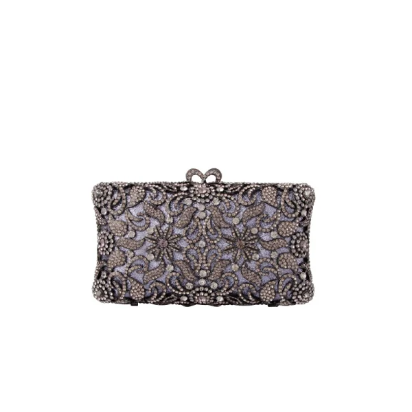 Luxe Doré Faux Diamant Glitter Pochette 2019
