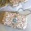 Snygga / Fina Rodnande Rosa Beading Pärla Rhinestone Kuvertväska 2019