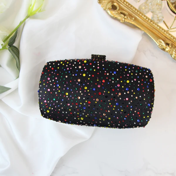 Piękne Czerwone Rhinestone Kopertówki 2019