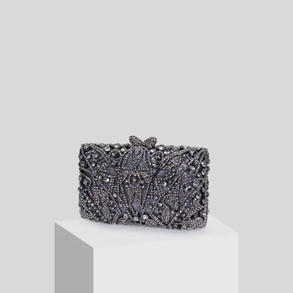 Luxury / Gorgeous Candy Pink Rhinestone Glitter Clutch Bags 2019