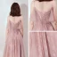 Chic / Belle Rougissant Rose Robe De Bal 2019 Princesse Bretelles Spaghetti Sans Manches Perlage Longue Volants Dos Nu Robe De Ceremonie