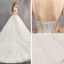 Best Ivory Wedding Dresses 2019 Ball Gown Spaghetti Straps Sleeveless Backless Appliques Lace Beading Chapel Train Ruffle