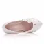 Elegant White Rhinestone Lace Flower Wedding Shoes 2025 14 cm Stiletto Heels Round Toe Wedding Pumps High Heels