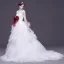 Chinese style White Pierced Wedding Dresses 2017 Ball Gown High Neck Sleeveless Backless Appliques Lace Rhinestone Detachable Court Train