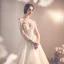 Charmant Champagne Transparentes Robe De Mariée 2019 Trompette / Sirène Encolure Dégagée Manches Longues Dos Nu Appliques En Dentelle Détachable Chapel Train Volants